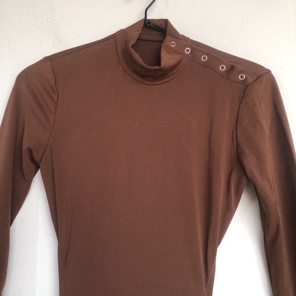 Song of Style Emra Midi Dress Chocolate Brown - Picture 7 of 8